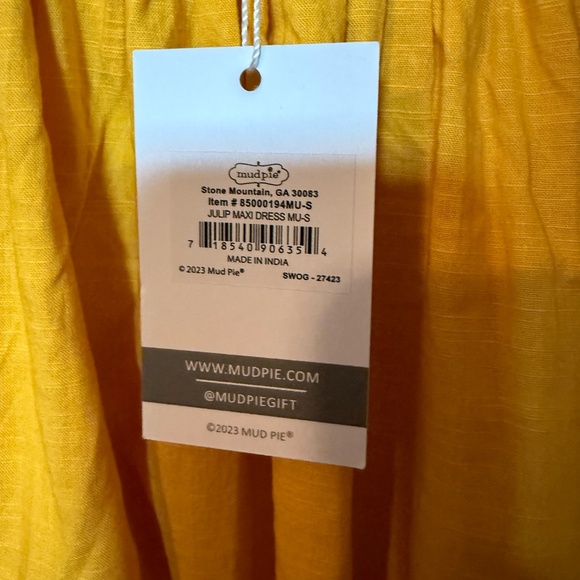 Mud Pie - Mustard Julip Maxi Dress - Picture 7 of 9